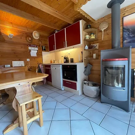 Paisible Avec Cheminée Et Animaux Acceptés Près Des Pistes - Fr-1-624-176 Chalet